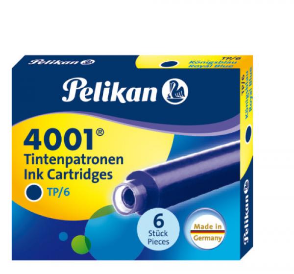 Pelikan Tintenpatronen TP/6 Tinte 4001® Königsblau